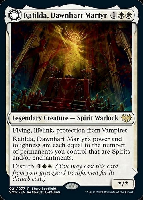 Katilda, Dawnhart Martyr / Rising Dawn ~ Crimson Vow [ NM ] [ Magic MTG ]
