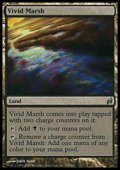 Vivid Marsh ~ Lorwyn [ PLAYED ] [ Magic MTG ]