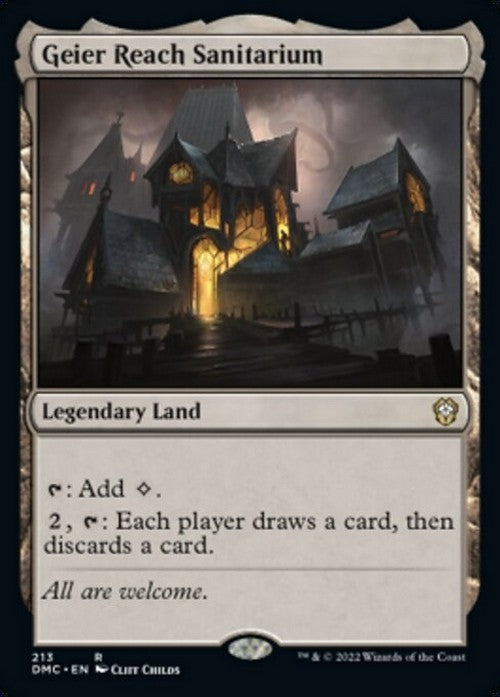 Geier Reach Sanitarium ~ Commander: Dominaria United [ NM ] [ Magic MTG ]