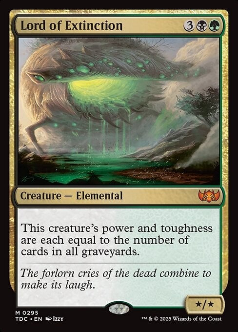Lord of Extinction ~ Commander: Tarkir: Dragonstorm [ NM ] [ Magic MTG ]