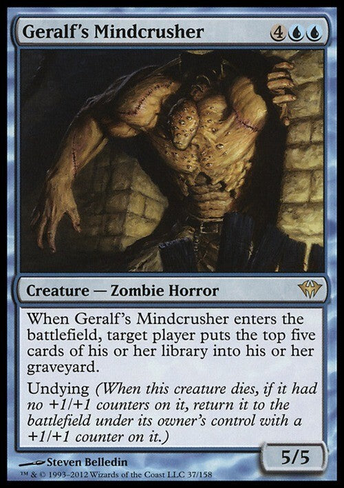 Geralf's Mindcrusher ~ Dark Ascension [ EX ] [ Magic MTG ]