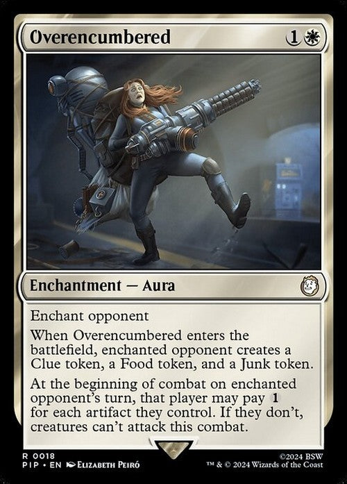 Overencumbered ~ Commander: Fallout [ NM ] [ Magic MTG ]