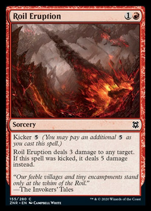 Roil Eruption ~ Zendikar Rising [ NM ] [ Magic MTG ]