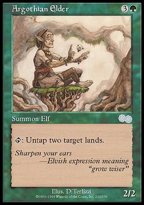 Argothian Elder ~ Urza's Saga [ EX ] [ Magic MTG ]