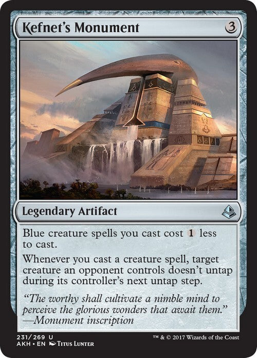 Kefnet's Monument ~ Amonkhet [ EX ] [ Magic MTG ]