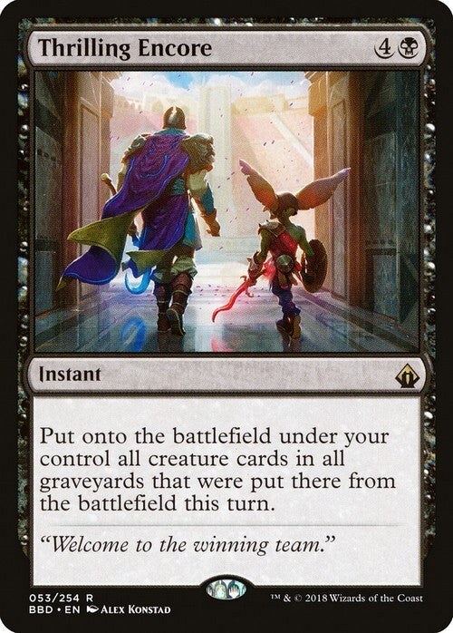 Thrilling Encore ~ Battlebond [ EX ] [ Magic MTG ]
