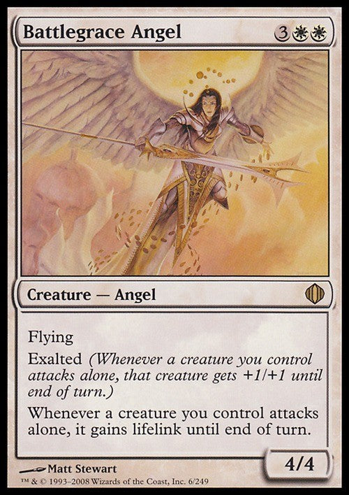 Battlegrace Angel ~ Shards of Alara [ EX ] [ Magic MTG ]