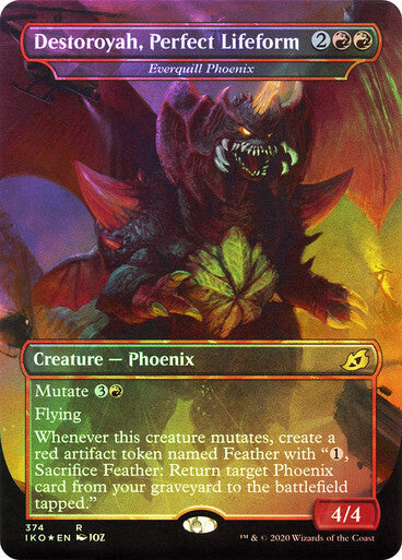 FOIL Destoroyah (Everquill Phoenix) ~ Ikoria [ NM ] [ Magic MTG ]