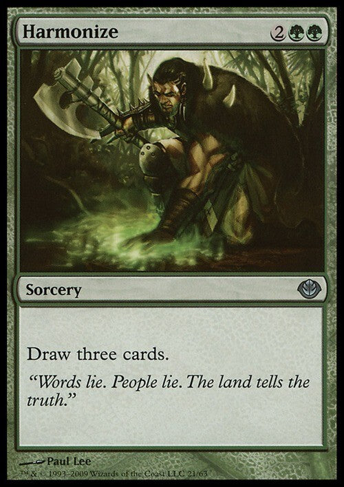 Harmonize ~ Duel Decks [ EX ] [ Magic MTG ]