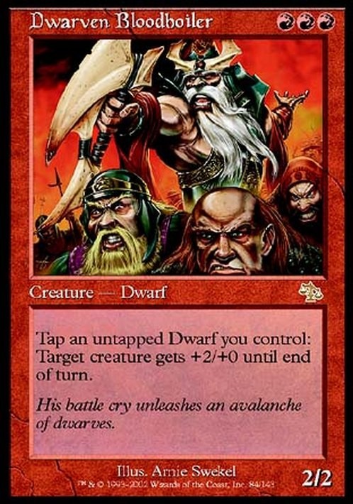 Dwarven Bloodboiler ~ Judgment [ EX ] [ Magic MTG ]