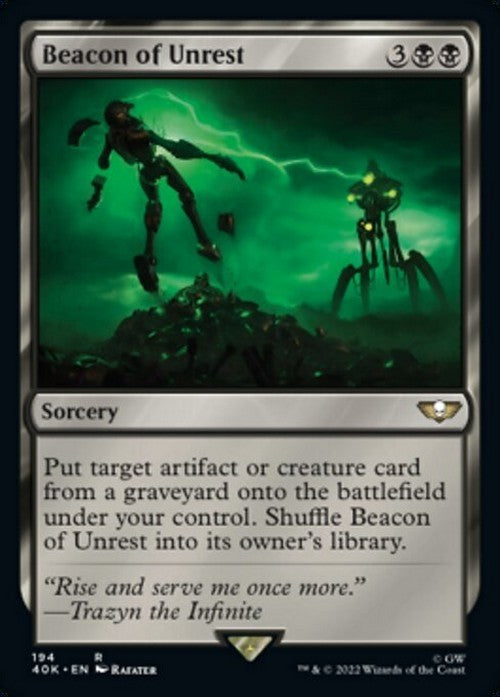 Beacon of Unrest ~ Commander: Warhammer 40,000 [ NM ] [ Magic MTG ]