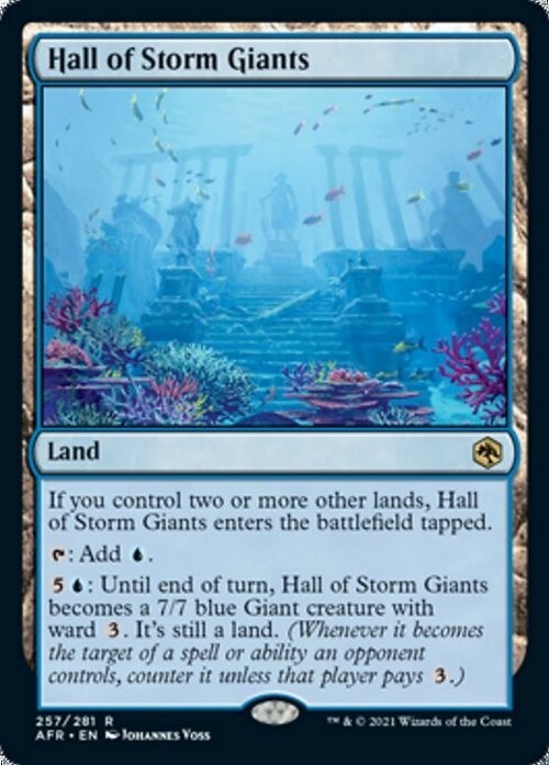 Hall of Storm Giants ~ Adventures in the Forgotten Realms [ NM ] [ Magic MTG ]