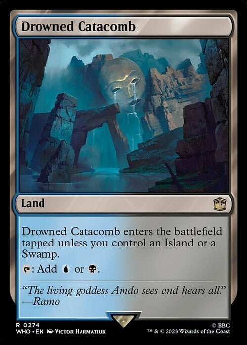 Drowned Catacomb ~ Commander: Doctor Who [ NM ] [ Magic MTG ]