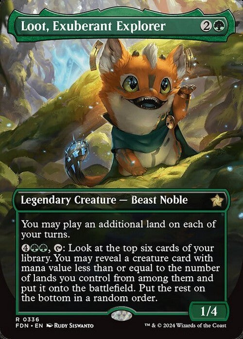 ALTERNATE Loot, Exuberant Explorer ~ Foundations [ NM ] [ Magic MTG ]