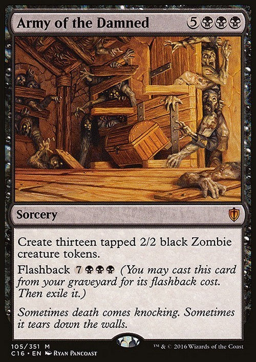 Army of the Damned ~ Commander 2016 [ EX ] [ Magic MTG ]