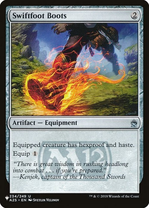 Swiftfoot Boots ~ The List [ NM ] [ Magic MTG ]