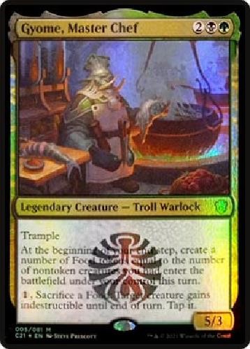 FOIL Gyome, Master Chef ~ Commander: Strixhaven [ NM ] [ Magic MTG ]