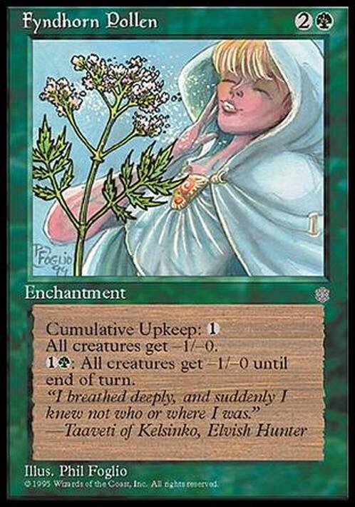 Fyndhorn Pollen ~ Ice Age [ EX ] [ Magic MTG ]