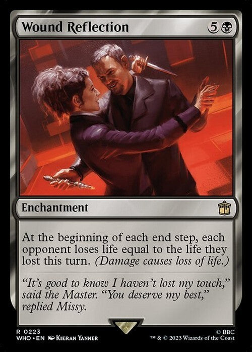 Wound Reflection ~ Commander: Doctor Who [ NM ] [ Magic MTG ]