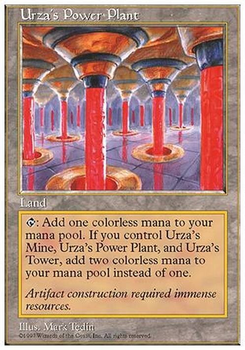 Urza's Power Plant ~ Fifth Edition [ EX ] [ Magic MTG ]