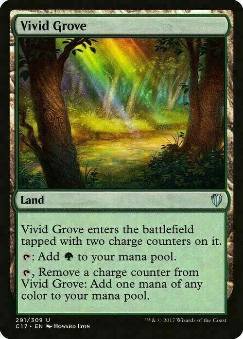 Vivid Grove ~ Commander 2017 [ EX ] [ Magic MTG ]
