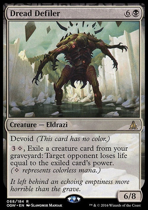 Dread Defiler ~ Oath of the Gatewatch [ EX ] [ Magic MTG ]