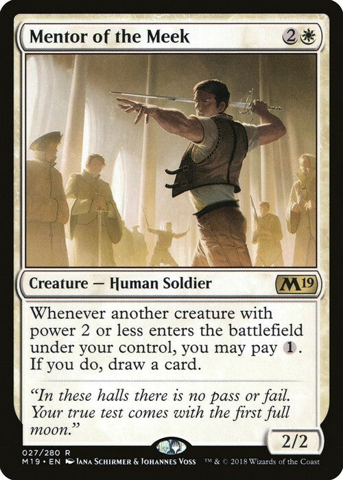 Mentor of the Meek ~ Core 2019 [ NM ] [ Magic MTG ]
