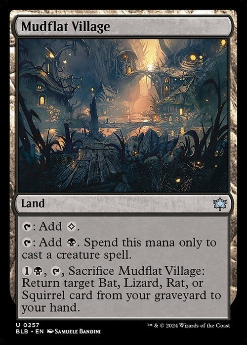 Mudflat Village ~ Bloomburrow [ NM ] [ Magic MTG ]