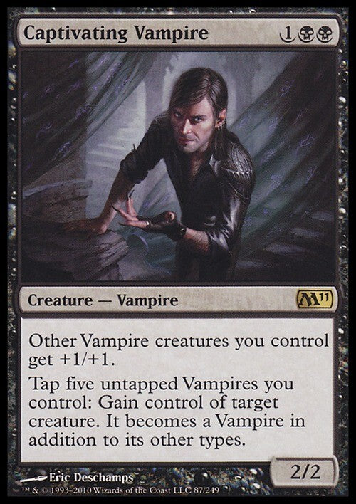 Captivating Vampire ~ Magic 2011 [ EX ] [ Magic MTG ]