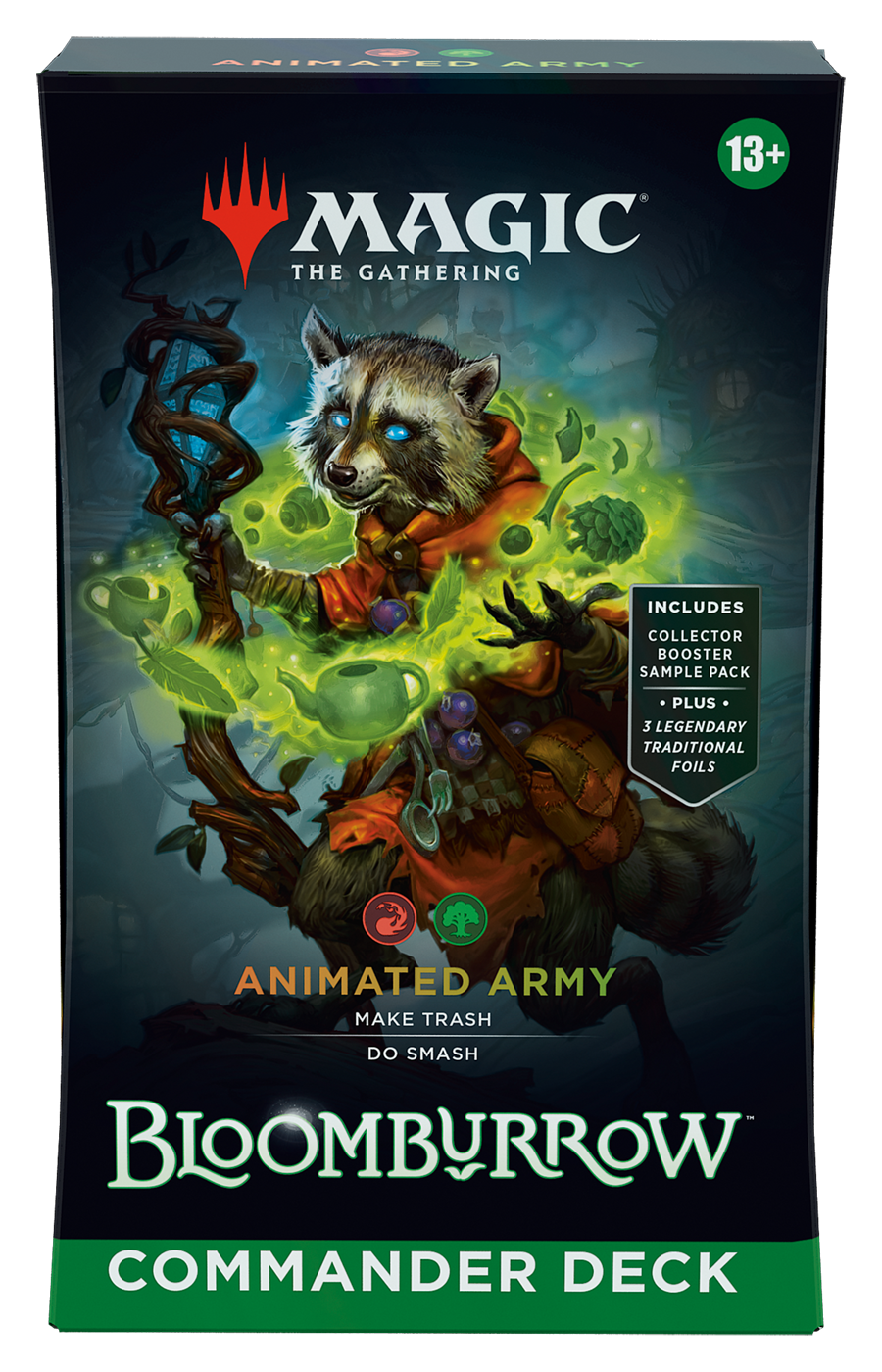 Animated Army Commander Deck ~ Bloomburrow ~ MTG Sealed