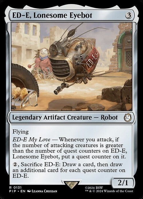 ED-E, Lonesome Eyebot ~ Commander: Fallout [ NM ] [ Magic MTG ]