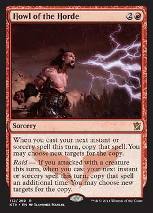 Howl of the Horde ~ Khans of Tarkir [ EX ] [ Magic MTG ]