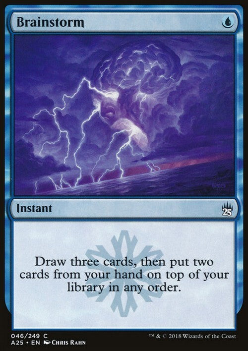 Brainstorm ~ Masters 25 [ EX ] [ Magic MTG ]