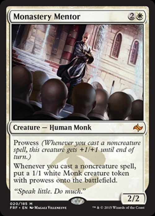 Monastery Mentor ~ Fate Reforged [ EX ] [ Magic MTG ]
