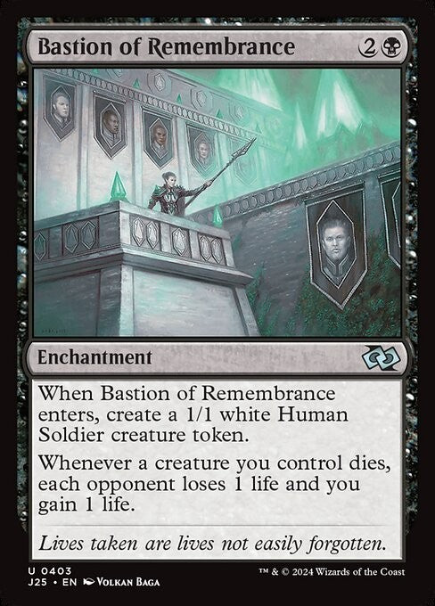 Bastion of Remembrance ~ Jumpstart 2025 [ NM ] [ Magic MTG ]