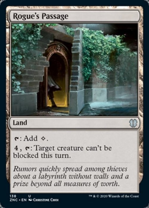 Rogue's Passage ~ Commander: Zendikar Rising [ NM ] [ Magic MTG ]