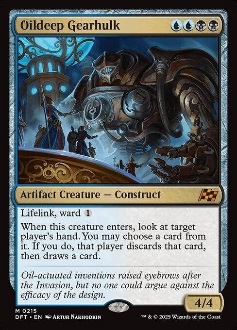 Oildeep Gearhulk ~ Aetherdrift [ NM ] [ Magic MTG ]