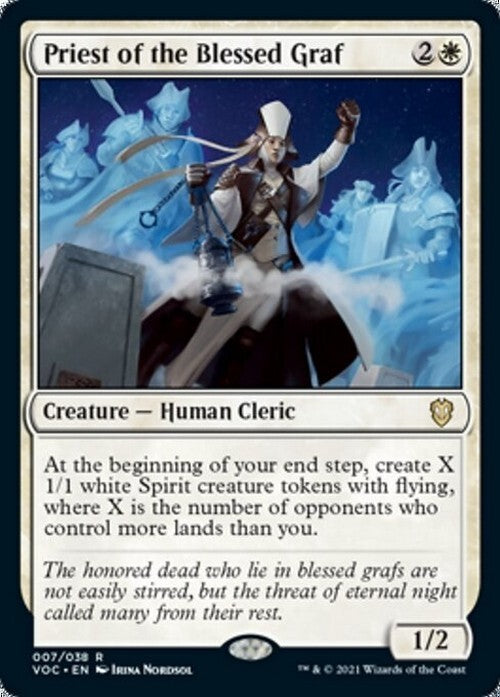 Priest of the Blessed Graf ~ Commander: Crimson Vow [ NM ] [ MTG ]