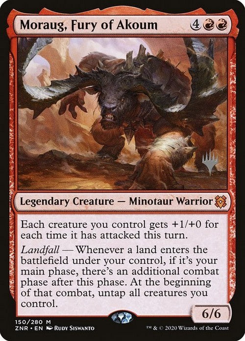 Moraug, Fury of Akoum ~ Zendikar Rising [ NM ] [ Magic MTG ]