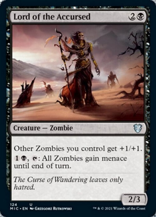 Lord of the Accursed ~ Commander: Midnight Hunt [ NM ] [ Magic MTG ]