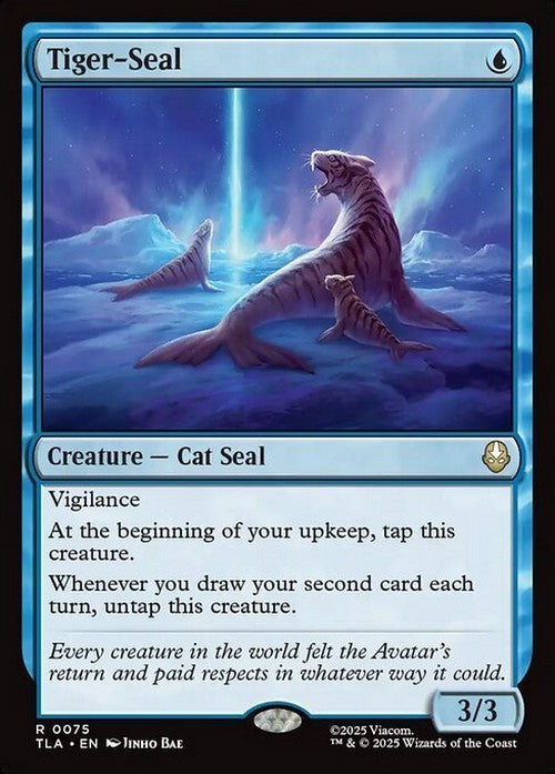 Tiger-Seal ~ Avatar: The Last Airbender [ NM ] [ Magic MTG ]
