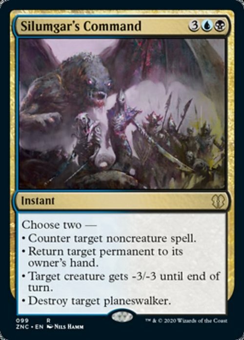 Silumgar's Command ~ Commander: Zendikar Rising [ NM ] [ Magic MTG ]