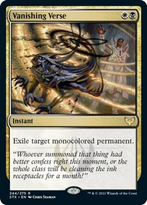 Vanishing Verse ~ Strixhaven [ NM ] [ Magic MTG ]