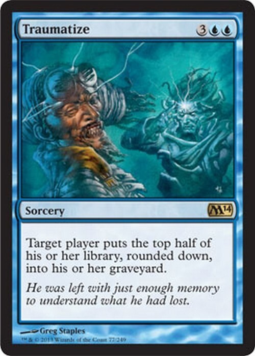 Traumatize ~ Magic 2014 [ EX ] [ Magic MTG ]