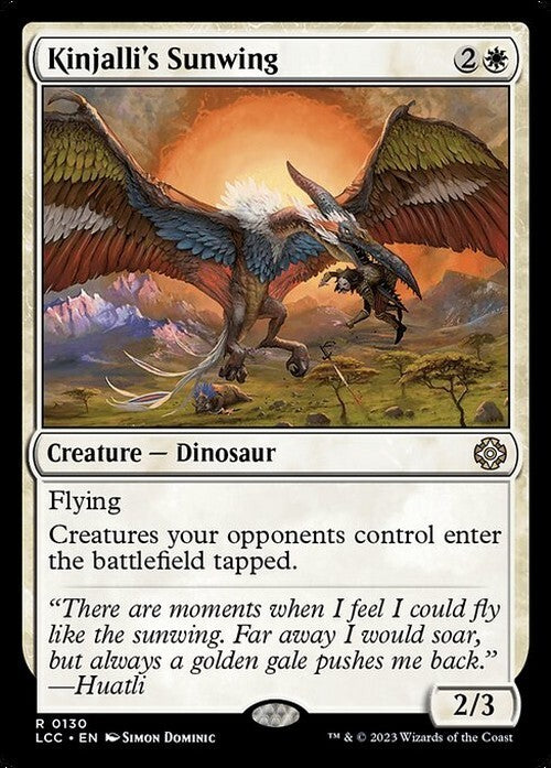 Kinjalli's Sunwing ~ Commander: The Lost Caverns of Ixalan [ NM ] [ MTG ]