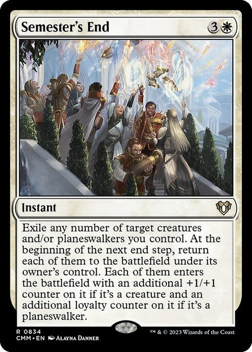 Semester's End ~ Commander Masters [ NM ] [ Magic MTG ]