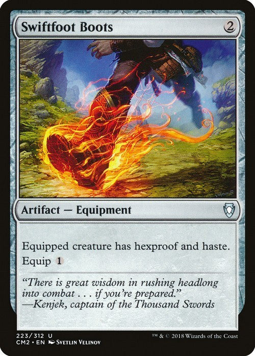 Swiftfoot Boots ~ Commander Anthology 2 [ EX ] [ Magic MTG ]