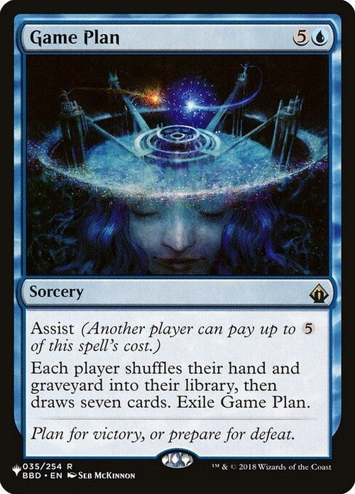 Game Plan ~ The List [ NM ] [ Magic MTG ]