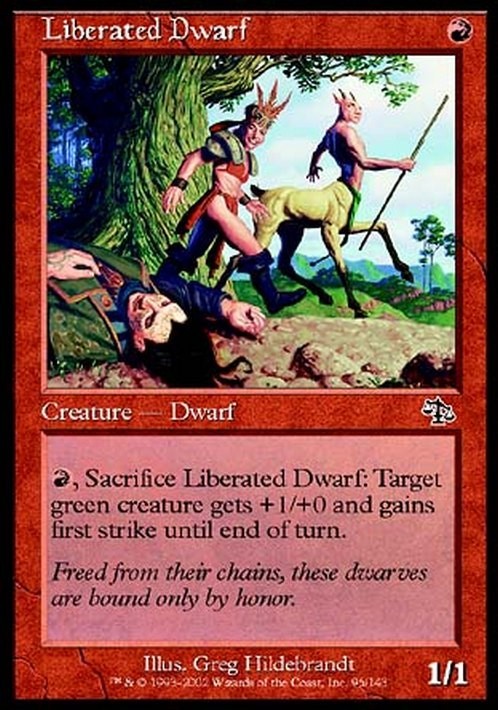 Liberated Dwarf ~ Judgment [ EX ] [ Magic MTG ]