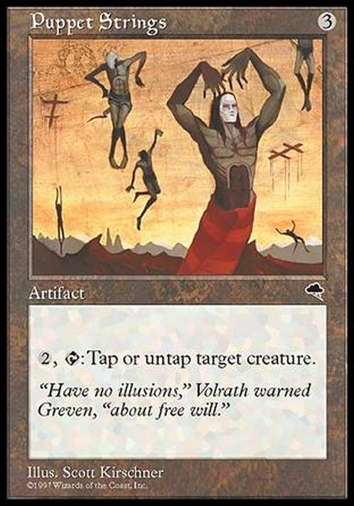 Puppet Strings ~ Tempest [ EX ] [ Magic MTG ]